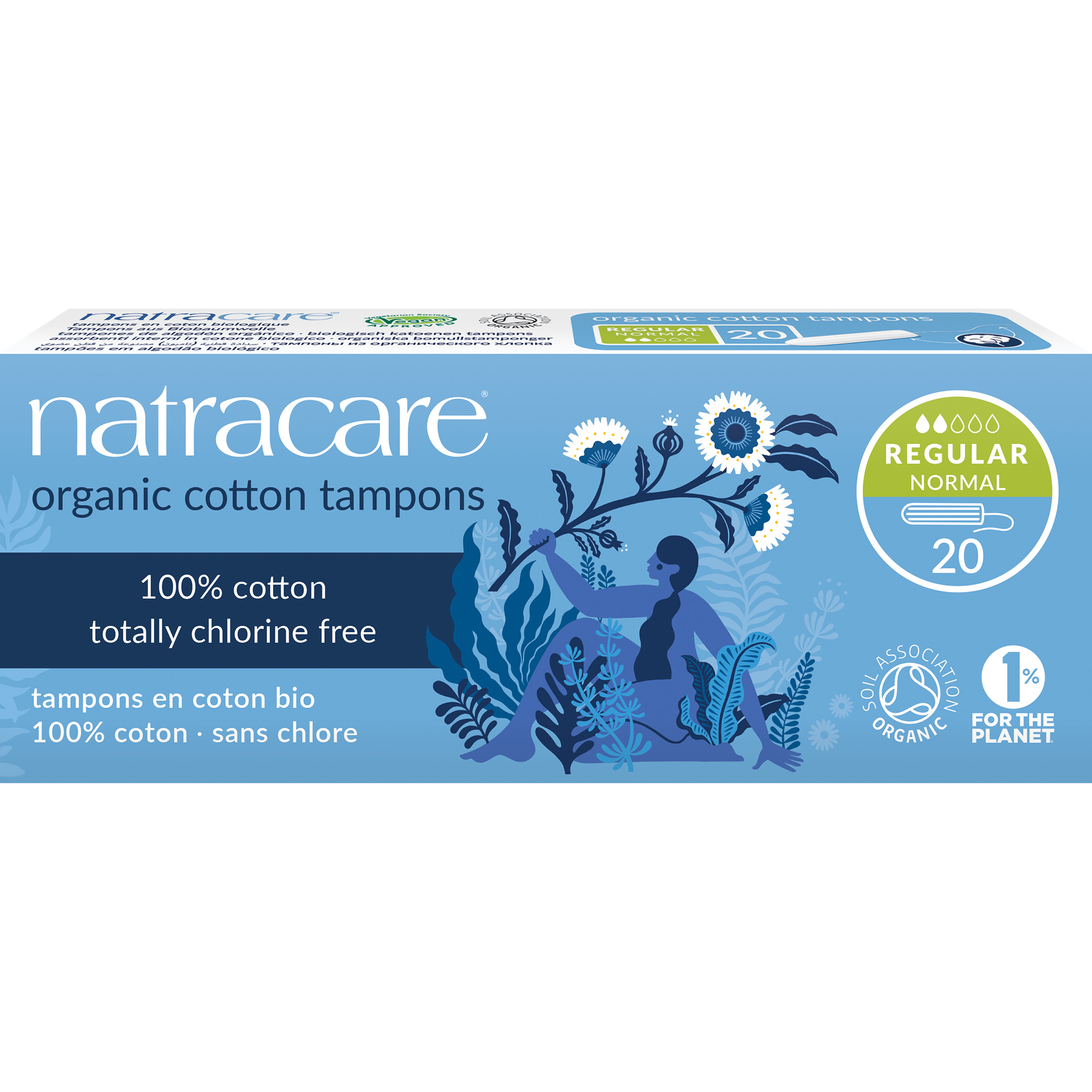 Natracare Ekologiska Tamponger normal med applikator, 16 st