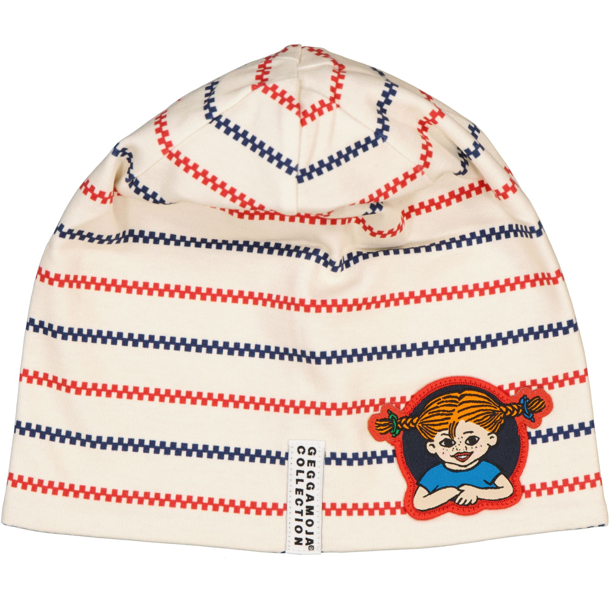 Geggamoja Pippi Långstrump Mössa Randig 52/54 (2-9 år)