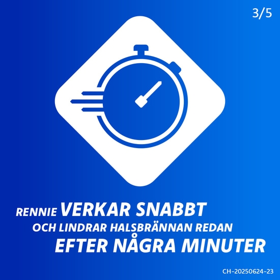 Rennie, tuggtablett 680 mg/80 mg 48 st