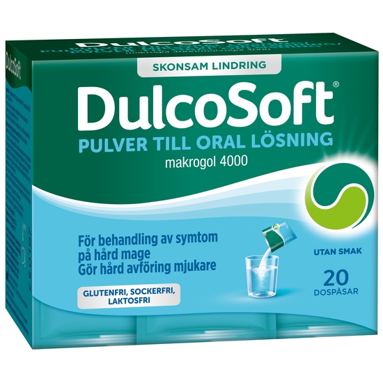 DulcoSoft pulver dospåsar 20 st