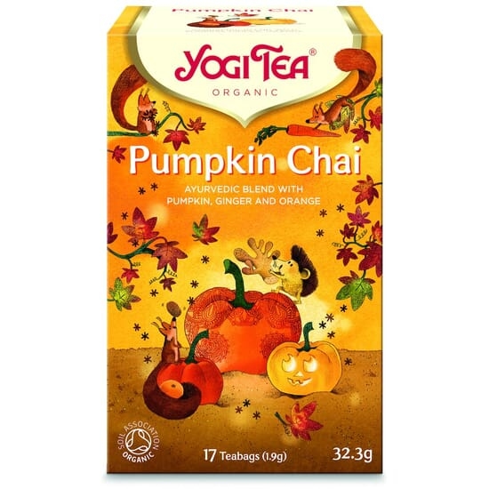 Yogi Tea Pumpkin Chai KRAV 17 tepåsar