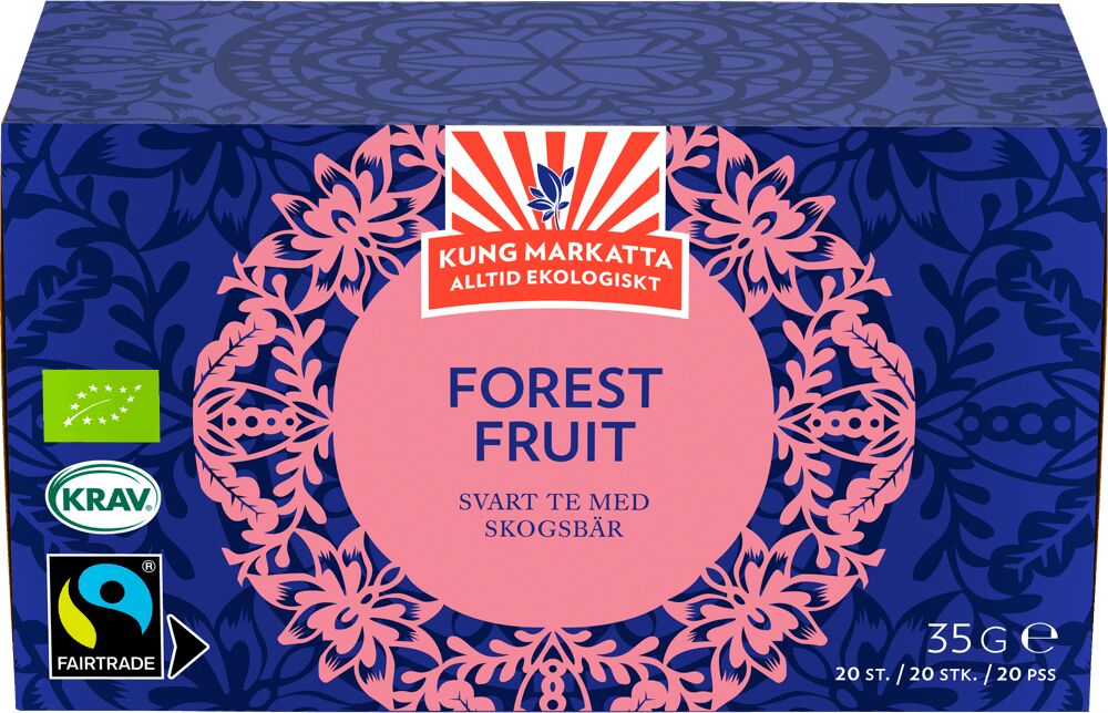 Kung Markatta Forest Fruit 20 tepåsar