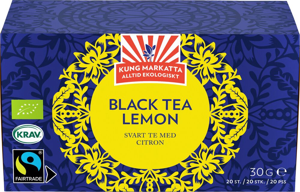 Kung Markatta Lemon Tea 20 tepåsar