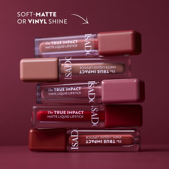IsaDora The True Impact Vinyl Liquid Lipstick 18 Brave 4,8 ml