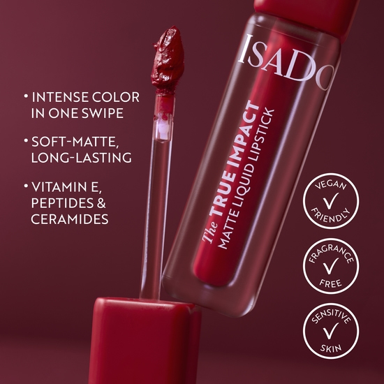 IsaDora The True Impact Matte Liquid Lipstick 04 Fierce 5 ml