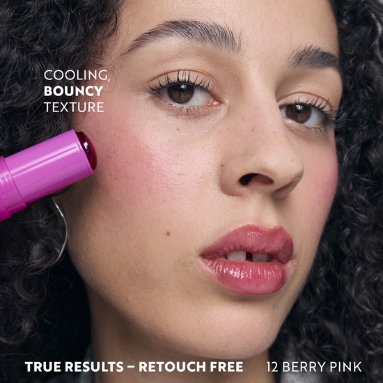 IsaDora The Lip & Cheek Tint Cooling Jelly Stick 12 Berry Pink 12 g