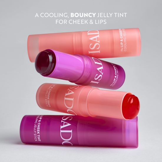 IsaDora The Lip & Cheek Tint Cooling Jelly Stick 12 Berry Pink 12 g