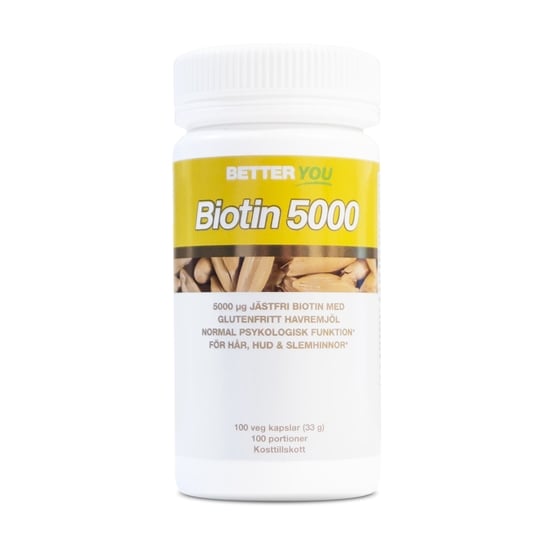 Better You Biotin 5000 100 kapslar