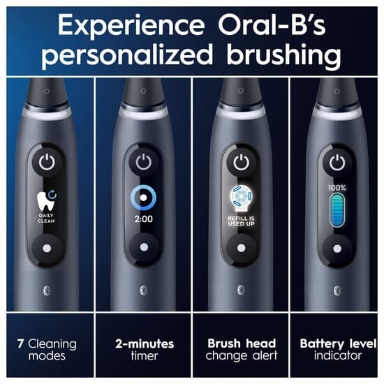 Oral-B iO 9 Eltandborste Svart