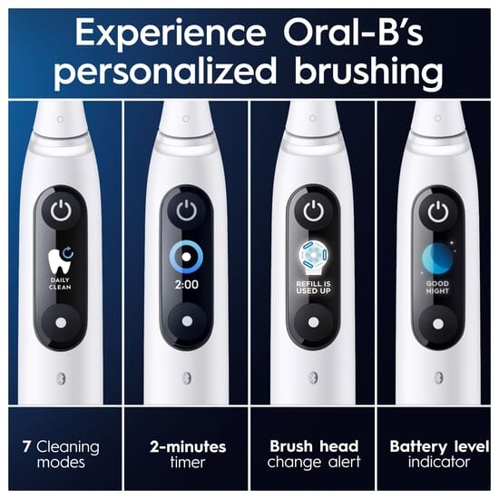 Oral-B iO 9 Eltandborste Vit