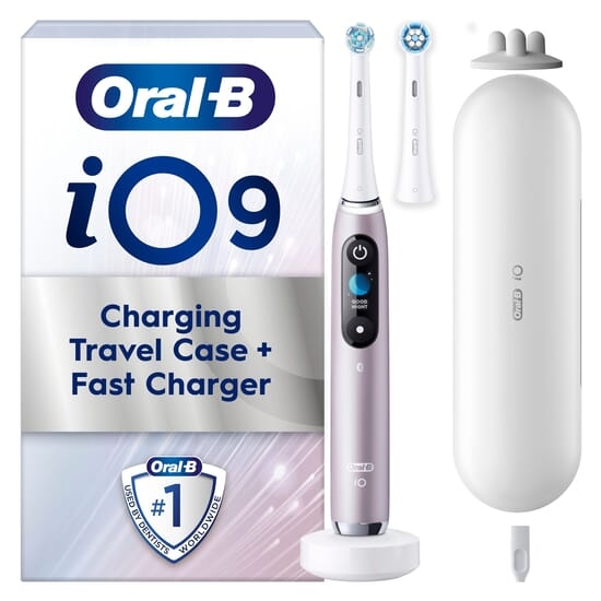 Oral-B iO 9 Eltandborste Rosenkvartsfärgad