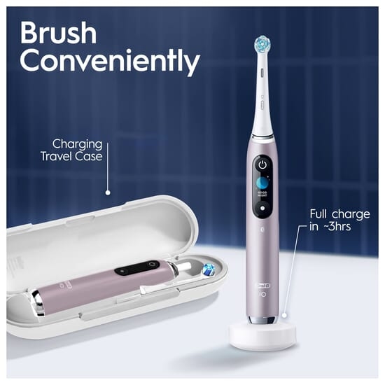 Oral-B iO 9 Eltandborste Rosenkvartsfärgad