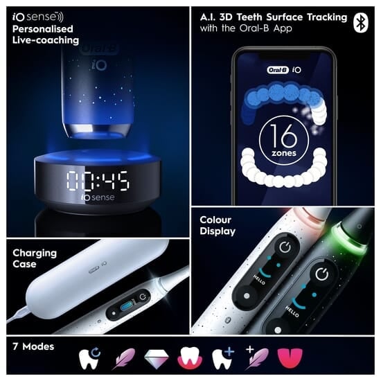 Oral-B iO 10 Eltandborste Cosmic Black