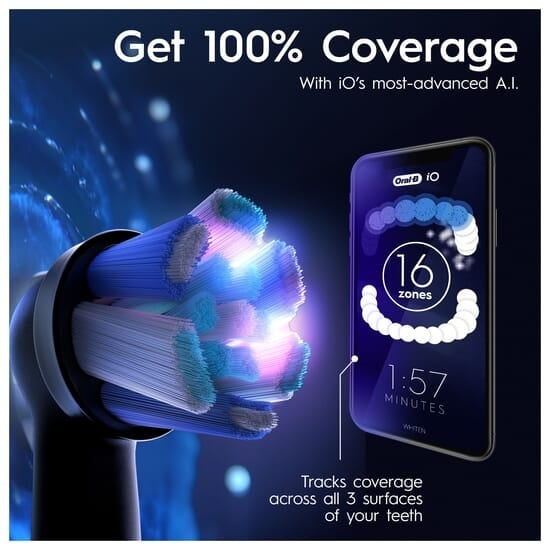 Oral-B iO 10 Eltandborste Cosmic Black