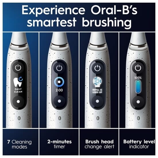 Oral-B iO 10 Eltandborste Stardust White