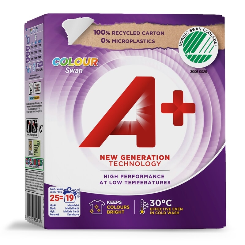 Aplus A+ Color Tvättmedel Pulver 725 g