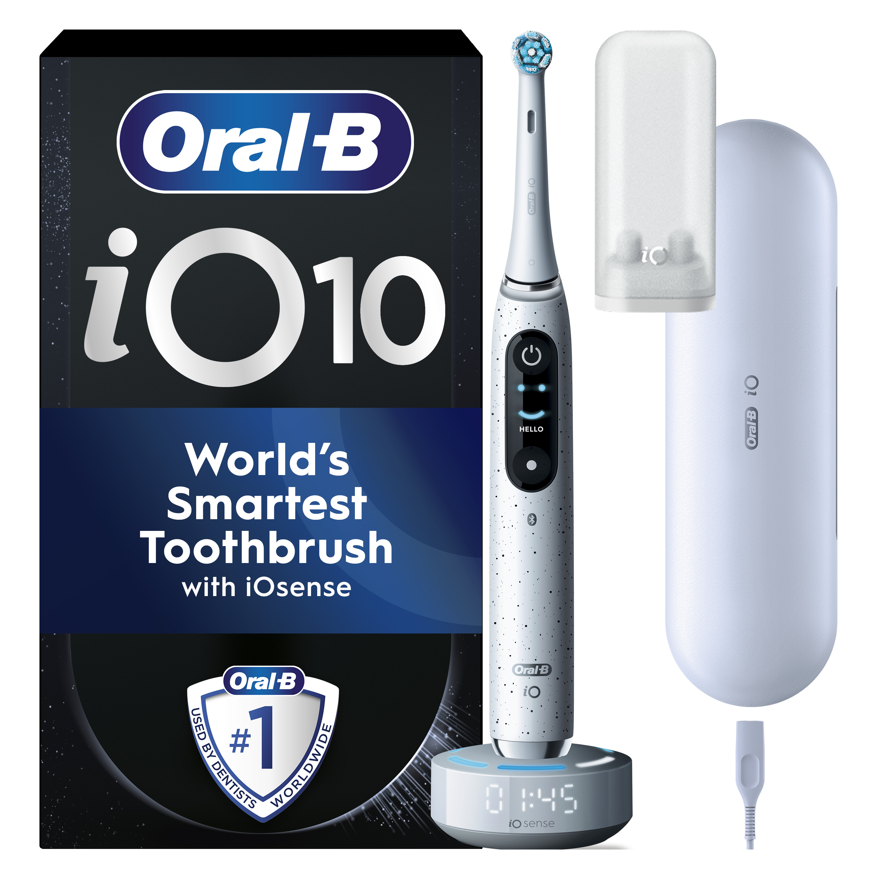 Oral-B iO 10 Eltandborste Stardust White