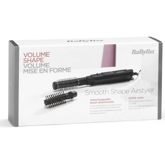 BaByliss Varmluftsborste Smooth Shape 300W AS86E