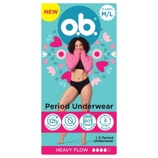 O.b Period Pants M/L 1-pack