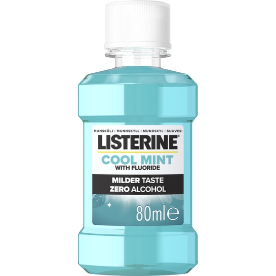 Listerine Cool Mint Milder Taste Munskölj 80 ml
