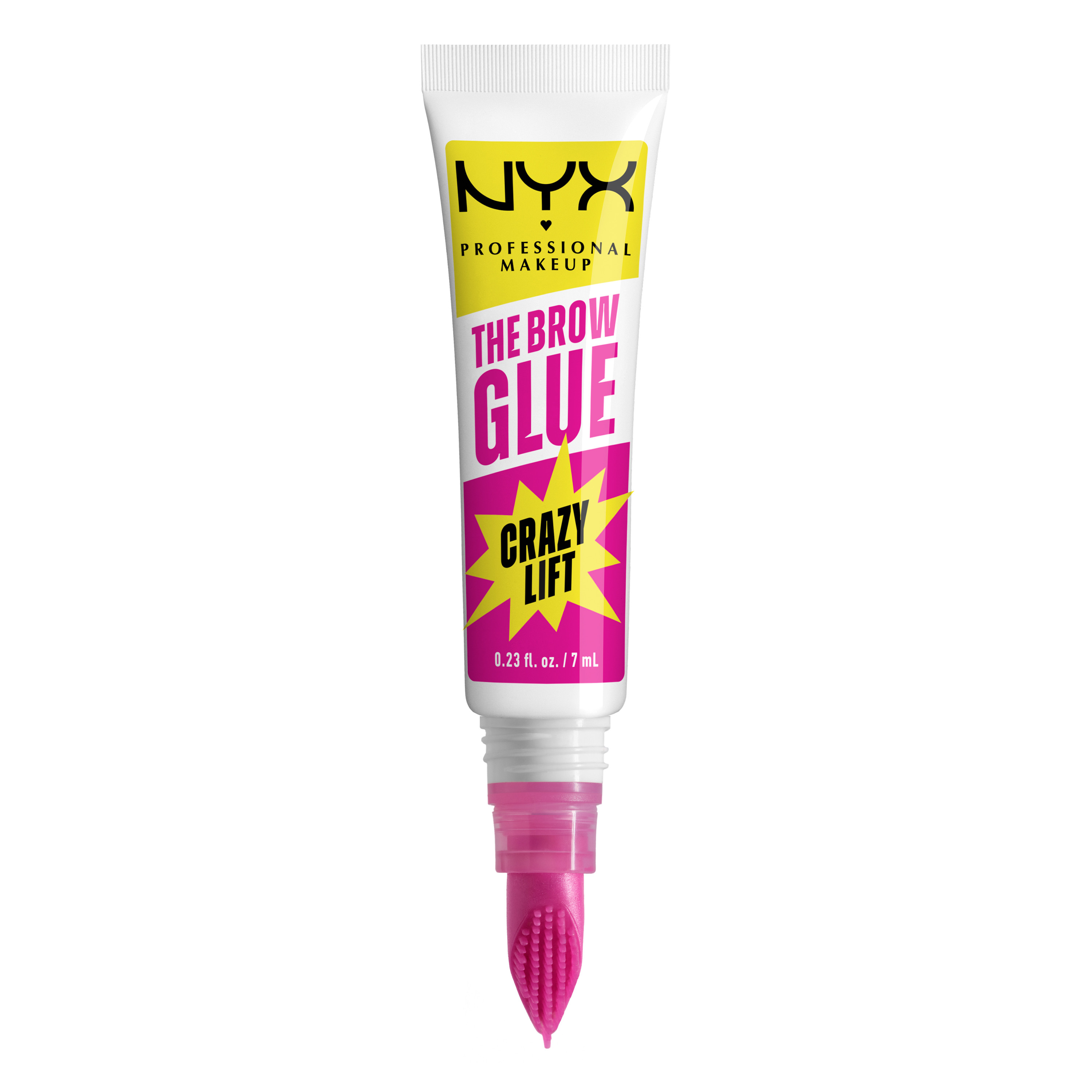 NYX Professional Makeup The Brow Glue Crazy Lift 01 Transparent 7 ml