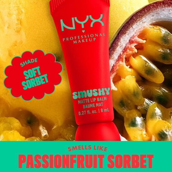 NYX Professional Makeup Smushy Matte Lip Balm 9 Soft Sorbet 8 ml