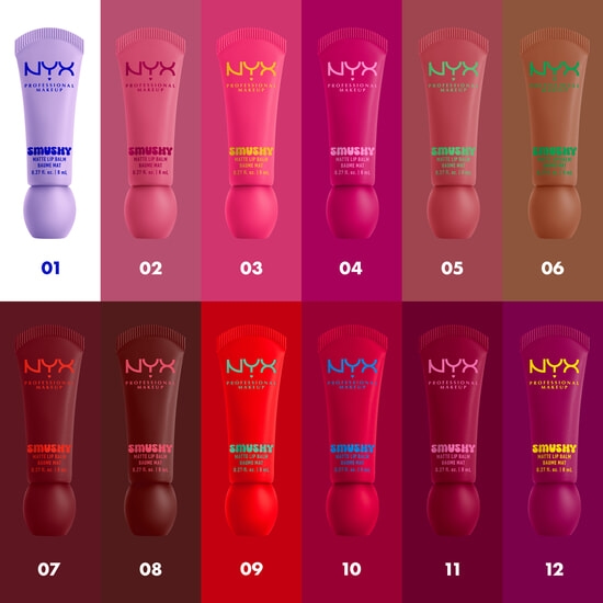 NYX Professional Makeup Smushy Matte Lip Balm 4 Shes Serving 8 ml