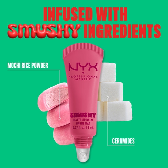 NYX Professional Makeup Smushy Matte Lip Balm 2 Swipe Sesh 8 ml