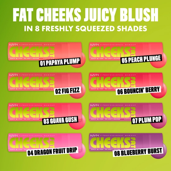 NYX Professional Makeup Fat Cheeks Blush 5 Peach Plunge 8 ml