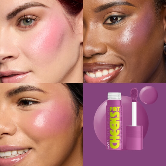 NYX Professional Makeup Fat Cheeks Blush 8 Blueberry Burst 8 ml