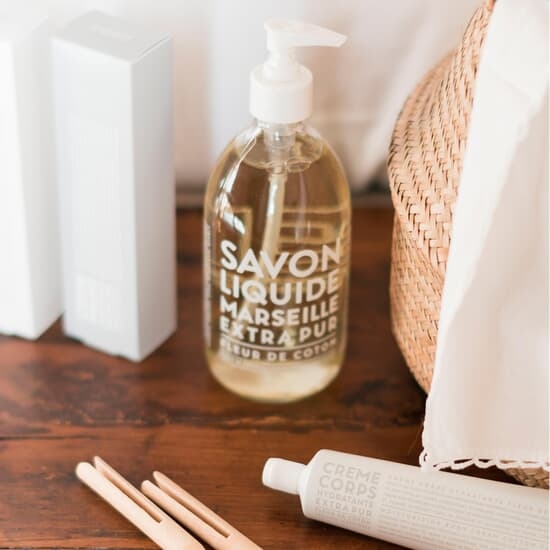 Compagnie De Provence Liquid Marseille Soap Cotton Flower 495 ml