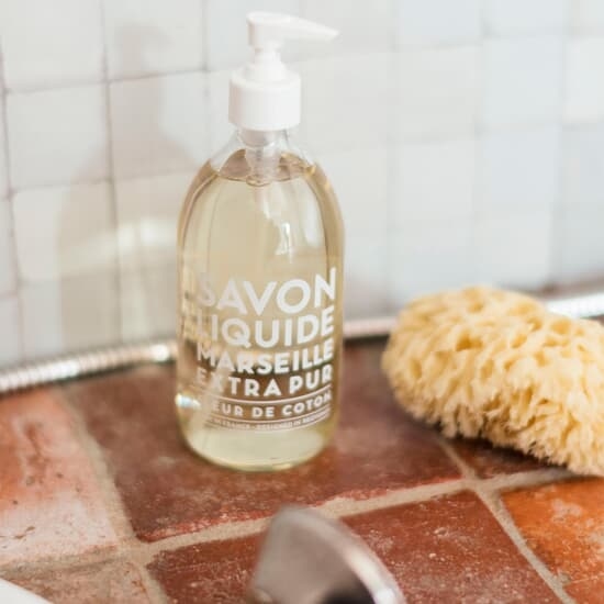 Compagnie De Provence Liquid Marseille Soap Cotton Flower 495 ml