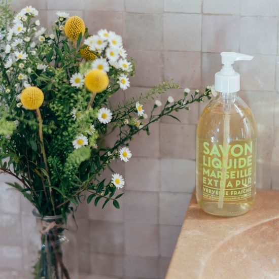 Compagnie De Provence Liquid Marseille Soap Fresh Verbena 495 ml