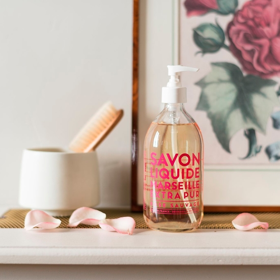Compagnie De Provence Liquid Marseille Soap Wild Rose 495 ml