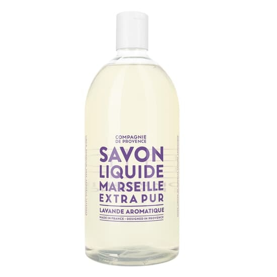 Compagnie De Provence Liquid Marseille Soap Refill Aromatic Lavender 1000 ml