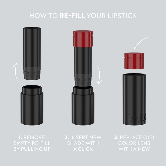 IsaDora Perfect Moisture Lipstick Refill 218 Mocha Mauve 4 g