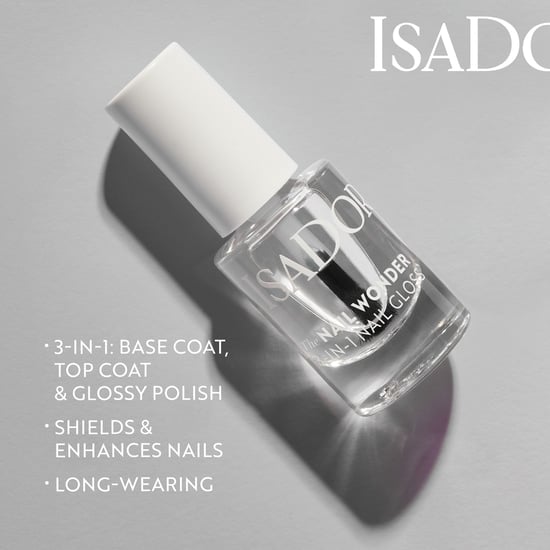 IsaDora The Nail Wonder 3 in 1 Nail Polish 01 Clear 3-in-1 5 ml