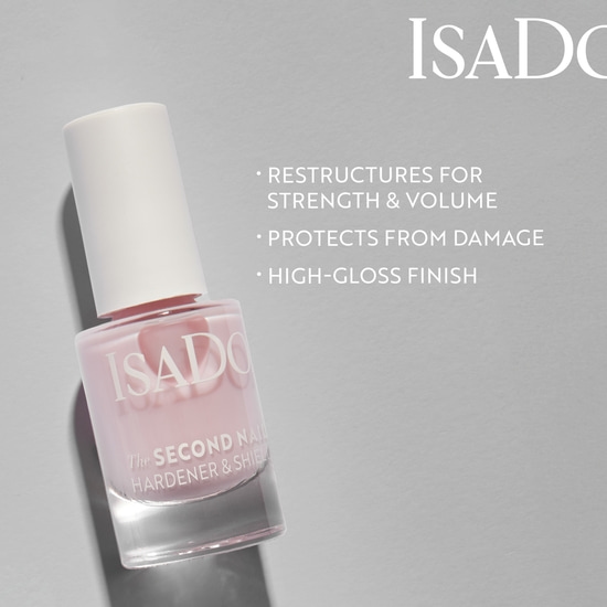 IsaDora The Second Nail Hardener & Nail Shield (PINK) 03 Pink Second Nail 5 ml