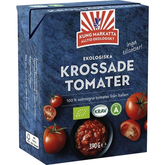 Kung Markatta Ekologiska Krossade Tomater KRAV 390 g