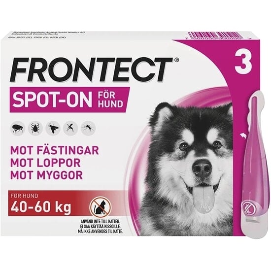 Frontect Spot-on Hund XL 40-60 kg 3 x 6 ml
