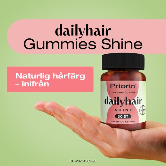 Priorin Daily Hair Shine 30 gummies