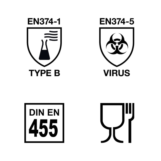 Amabilia Pro Nitrilhandskar Blå S 100 st