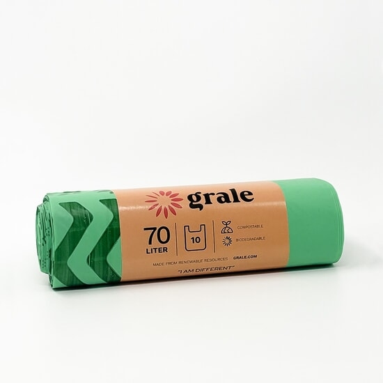 Grale Avfallspåse Sopsäck Extra Stark 70L 10-pack