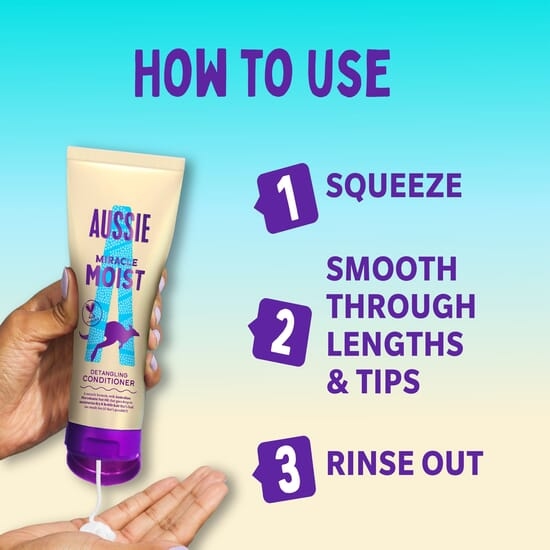 Aussie Miracle Moist Detangling Conditioner 275 ml