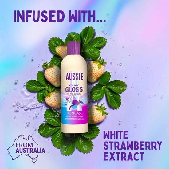 Aussie Oh My Gloss Schampo 300 ml