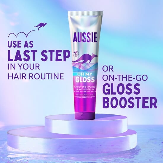 Aussie Oh My Gloss Moisture-Mazing Leave in Serum 160 ml