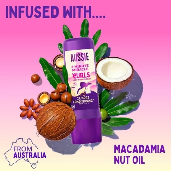 Aussie 3 Minute Miracle Curls Deep Conditioner 250 ml 