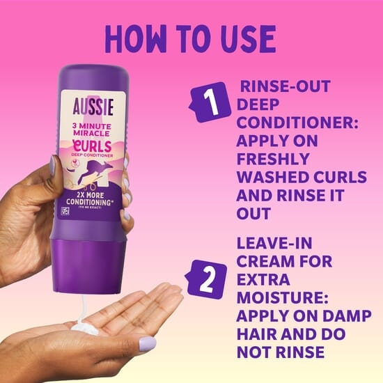 Aussie 3 Minute Miracle Curls Deep Conditioner 250 ml 