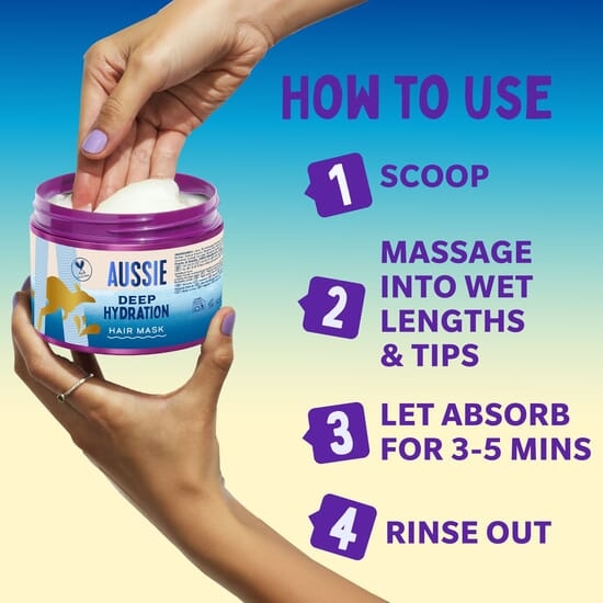 Aussie Deep Hydration Hair Mask 500 ml