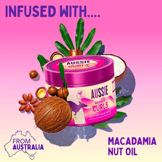Aussie Bouncy Curls Butter Hair Mask 500 ml